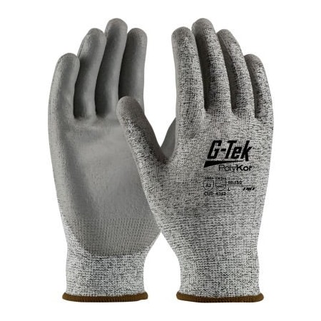 Pip G-Tek Polykor Seamless Knit Blended Glove Polyurethane Coated Flat Grip, XXXL, 12pk 16-150/XXXL